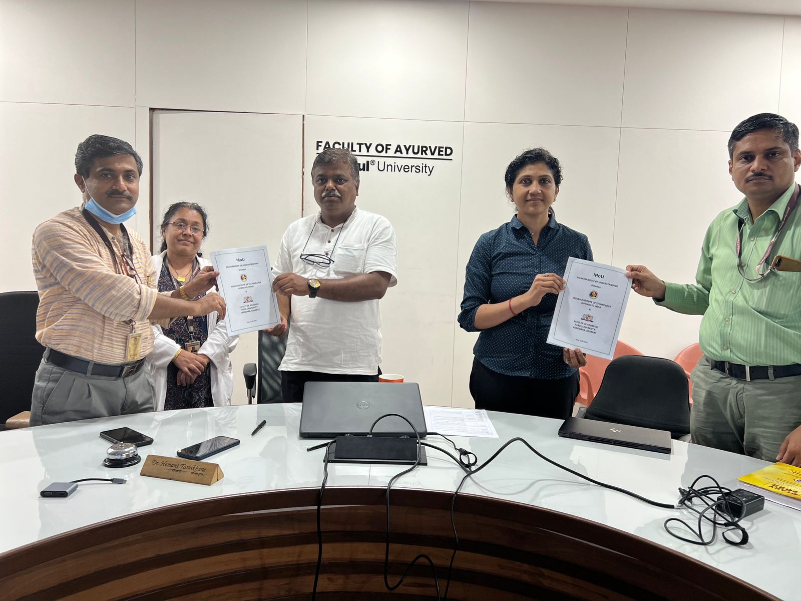 IIT Guwahati and PU sign an MoU to advance the scope of healthcare through leading ayurvedic research